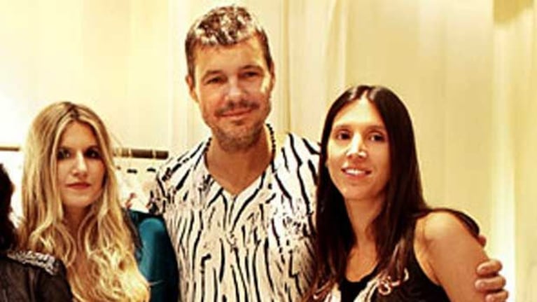 Marcelo Tinelli y su novia, Sol Calabró, en el lanzamiento de Micaela. (Foto: Gente)