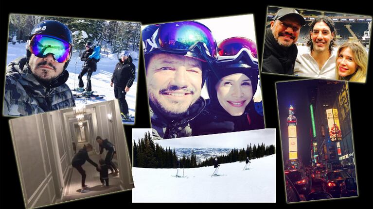 Marcelo Tinelli y sus vacaciones familiares en Estados Unidos (Foto: Instagram)