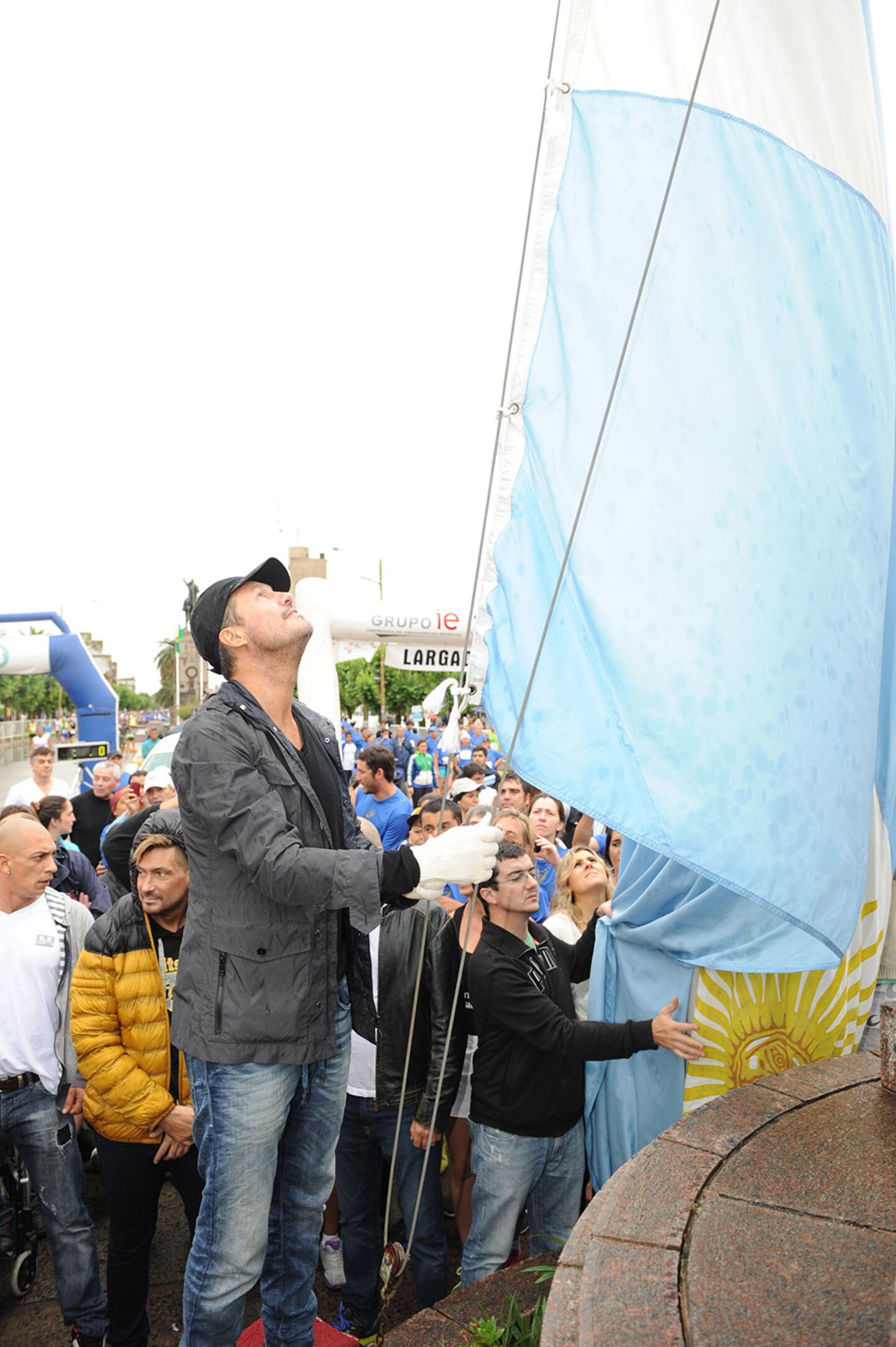 Marcelo Tinelli y todas las fotos de su emotiva visita a Bolívar. (Fotos: Jorge Luengo - Ideas del Sur)