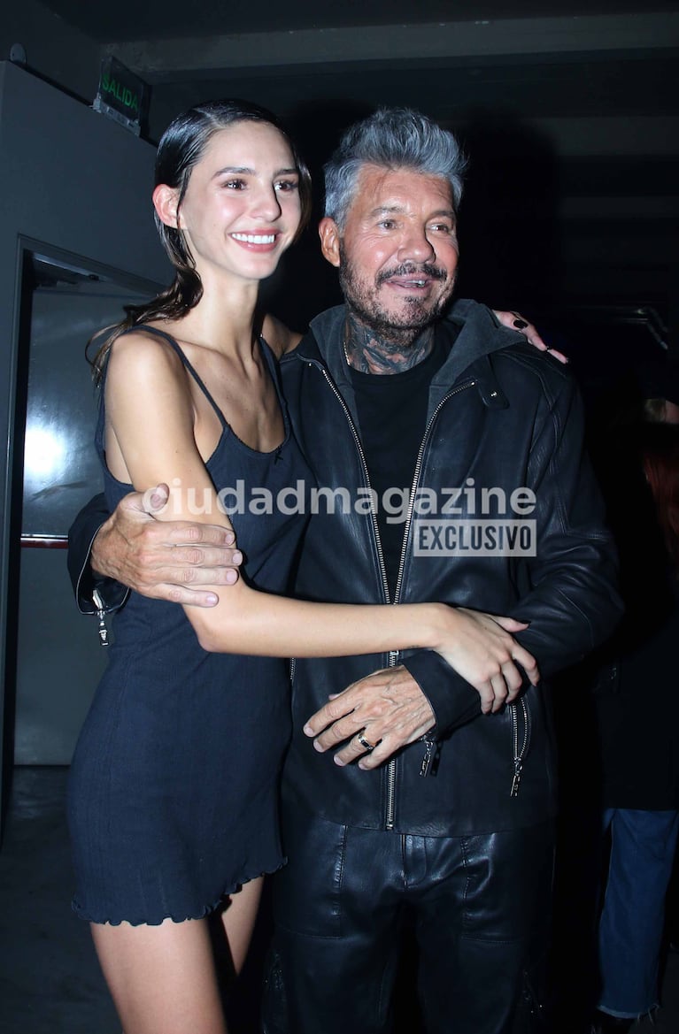 Marcelo y Juanita Tinelli en el cierre del BAFWEEK (Fotos: Movilpress).