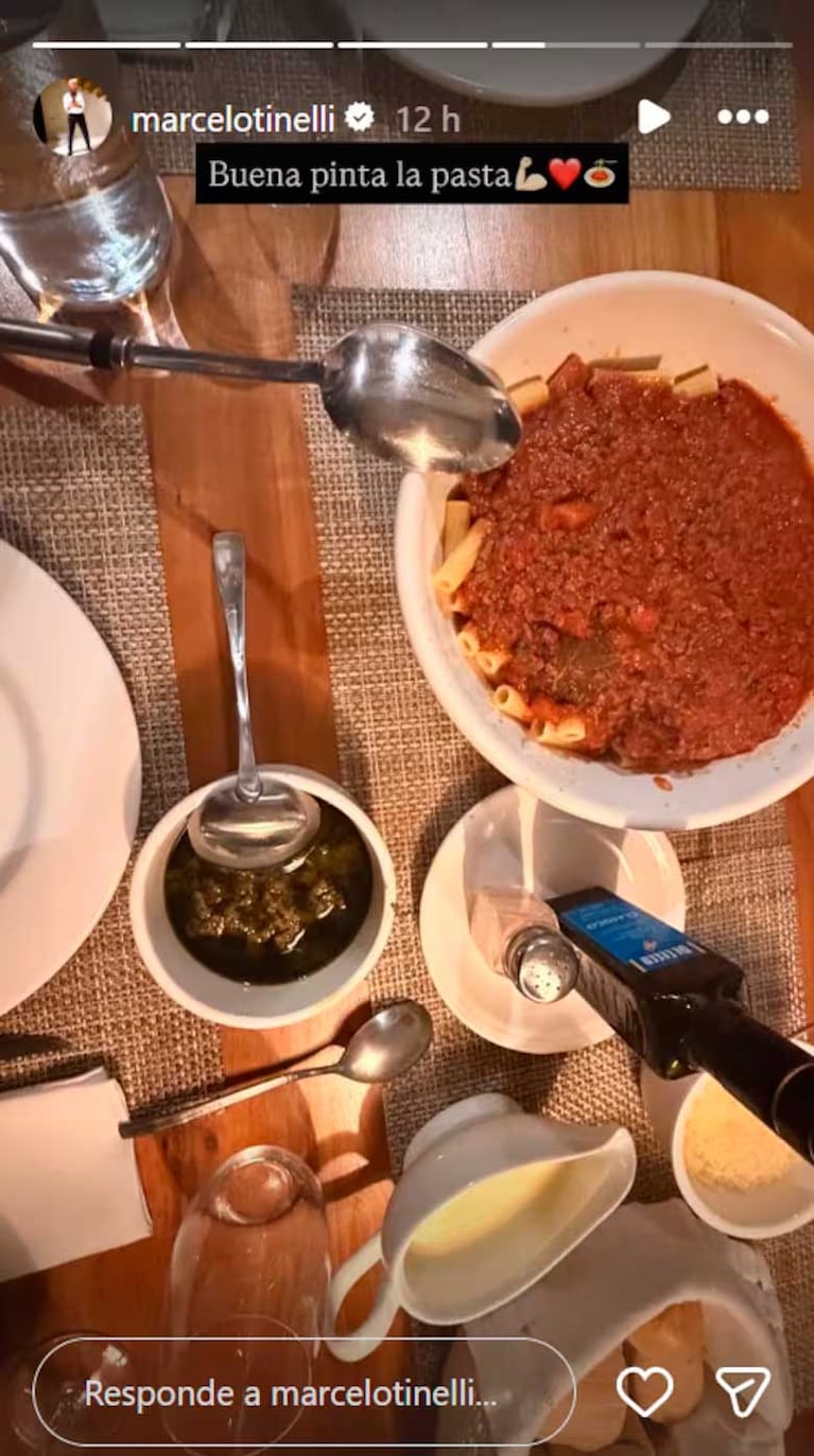 Marclo Tinelli confirmó su romance con Rossana Almeyda (Fotos: Instagram @marcelotinelli)