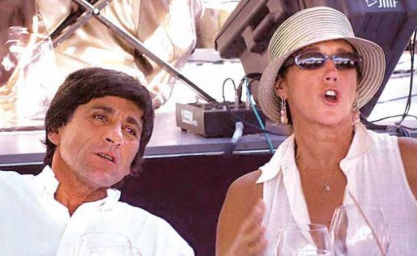 Marcos Gastaldi y Marcela Tinayre: pelea desmentida. (Foto: Web)