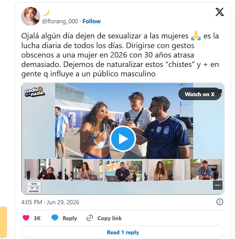 Marcos Giles, otra vez en el ojo de la tormenta: el gesto en Luzu TV que generó repudio e incomodó a Ángela Torres. Crédito: X