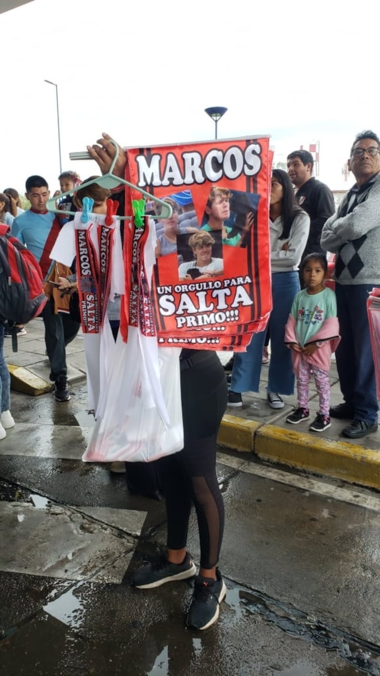 Marcos Ginocchio llevó a Salta a un famoso como asistente y estallaron las redes