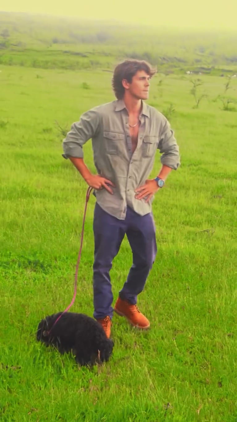 Marcos Ginocchio mostró cómo está Mora, la perrita que adoptó en Gran Hermano 2022 (Foto: Instagram)