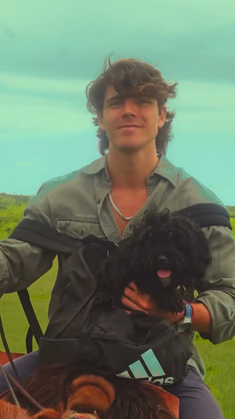 Marcos Ginocchio mostró cómo está Mora, la perrita que adoptó en Gran Hermano 2022 (Foto: Instagram)