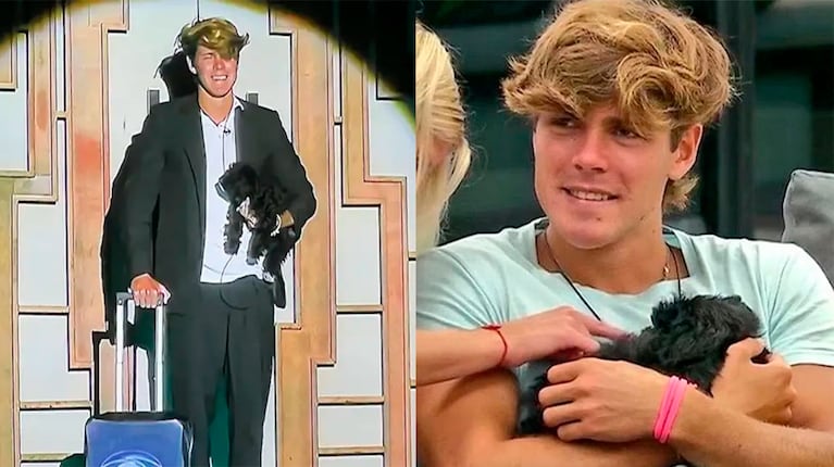 Marcos Ginocchio mostró cómo está Mora, la perrita que adoptó en Gran Hermano 2022 (Foto: Telefe)