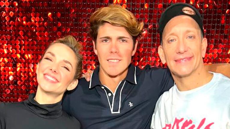 Marcos Ginocchio salió al teatro por primera vez después de Gran Hermano: fue a ver Tootsie, de Nico Vázquez