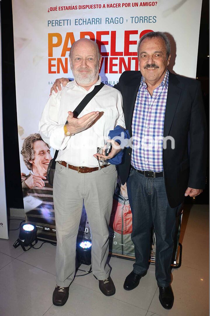 Marcos Mundstock y Daniel Rabinovich, dos Les Luthiers.  (Foto: Movilpress)