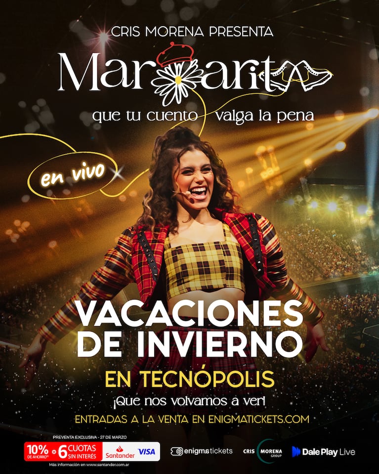 Margarita en Vivo en Tecnópolis.