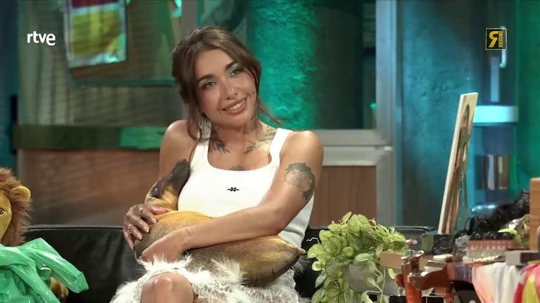 María Becerra en La Revuelta (Foto: captura de RTVE).