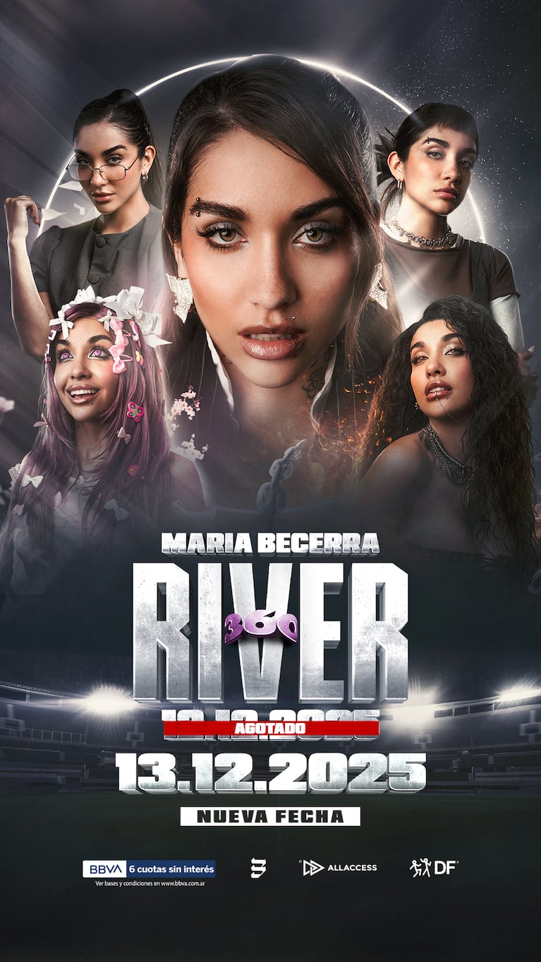 María Becerra en River: horarios, cómo llegar y todo lo que tenés que saber para disfrutar de los shows