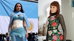 María Becerra fue tendencia en redes por su look y su interpretación en la final entre Argentina y España en Nueva Jersey.