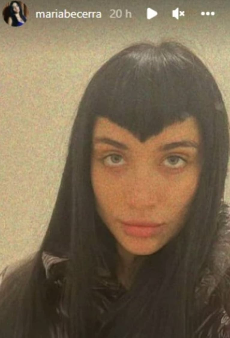 María Becerra se animó a un radical cambio de look inspirado en el que usó Natalia Oreiro años atrás