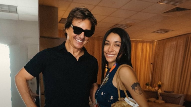 María Becerra y Tom Cruise