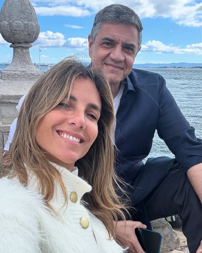 María Belén Ludueña y Jorge Macri. (Foto: @mariabelenludueña)