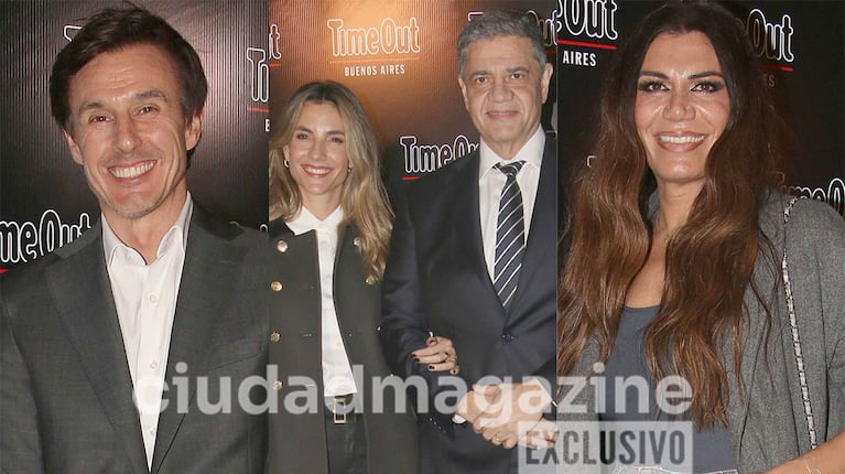 María Belén Ludueña y Jorge Macri, Roberto García Moritán y Flor de la Ve (Fotos: Movilpress).