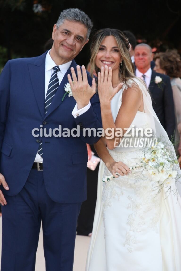 María Belén Ludueña y Jorge Macri se casaron: las fotos de la íntima celebración 