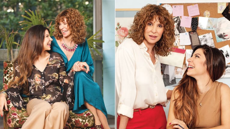 María Carámbula y su hija Catalina. (Fotos: revista ¡Hola! Argentina)