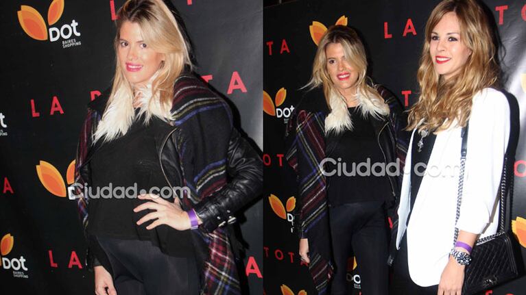 María del Cerro lució su hermosa pancita de seis meses y medio (Fotos: Movilpress). 