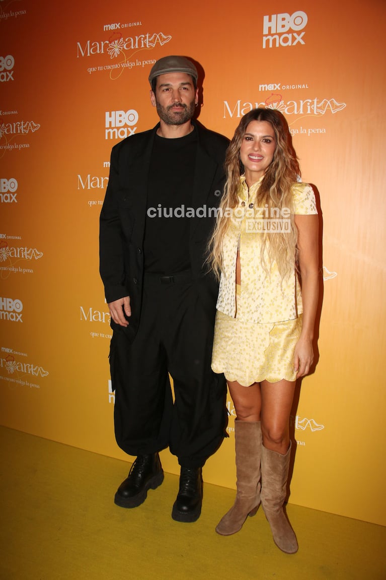 María del Cerro y Meme Bouquet en el estreno de Margarita (Foto: Movilpress).