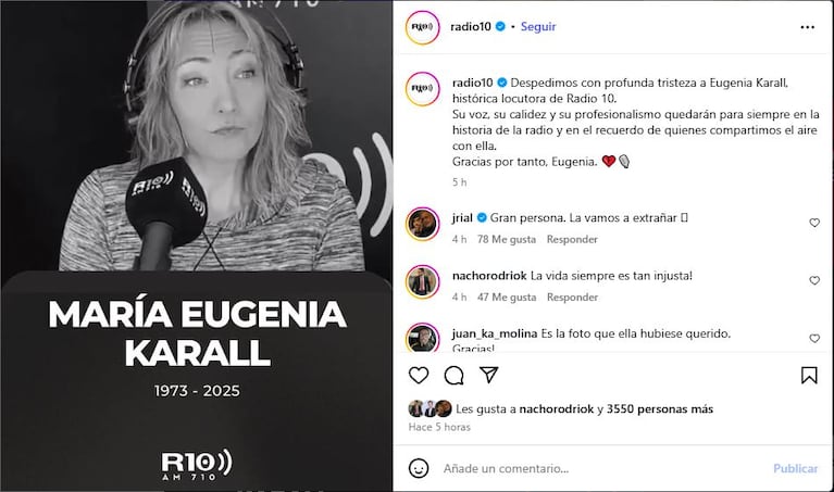 María Eugenia Karall.