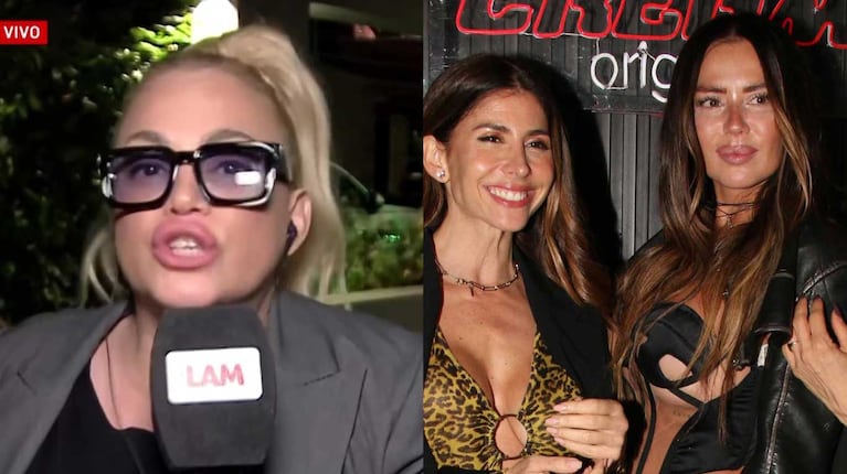 María Eugenia Ritó, Majo Martino y Karina Jelinek (Fotos: capturas América TV y Movilpress