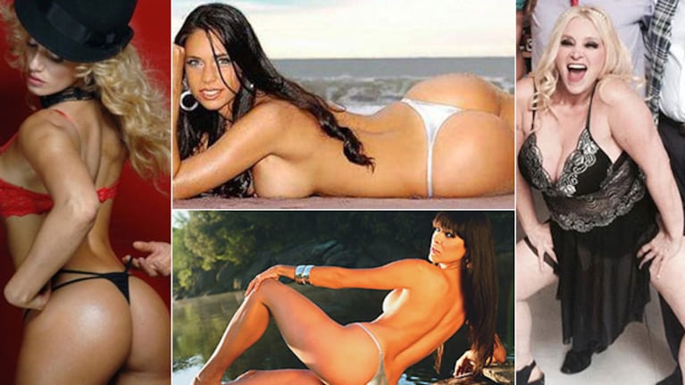 María Eugenia Ritó, Sabrina Ravelli, Andrea Estévez y Divina Gloria. (Fotos: archivo Web)