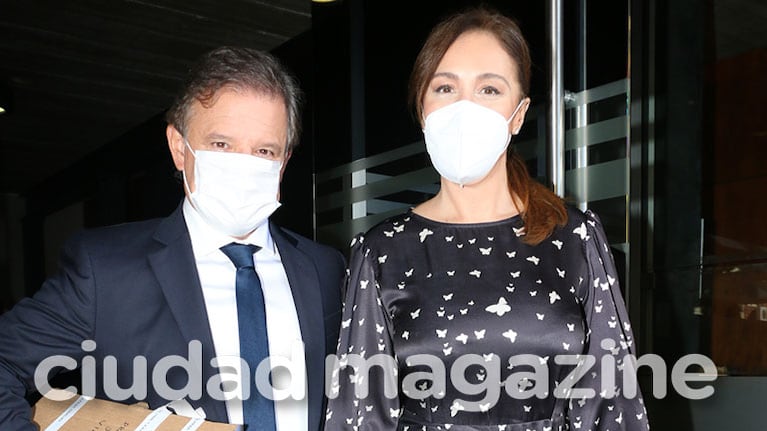 María Eugenia Vidal y Quique Sacco para La noche de Mirtha