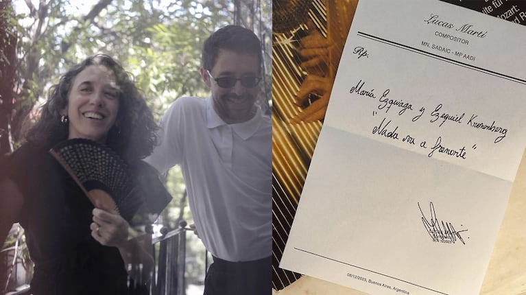 María Ezquiaga y Ezequiel Kronenberg