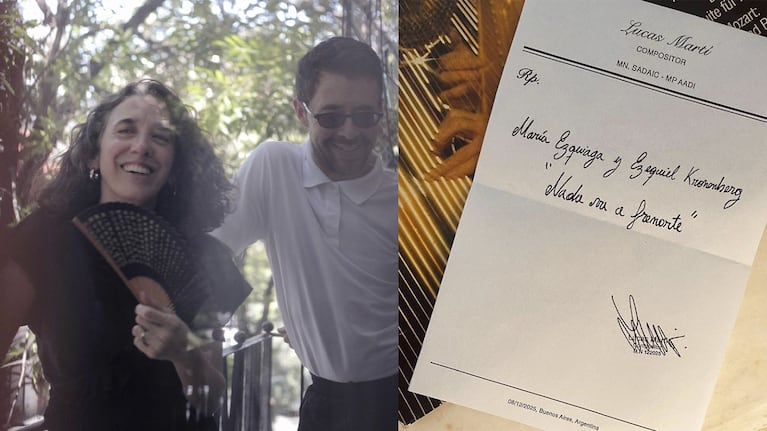 María Ezquiaga y Ezequiel Kronenberg