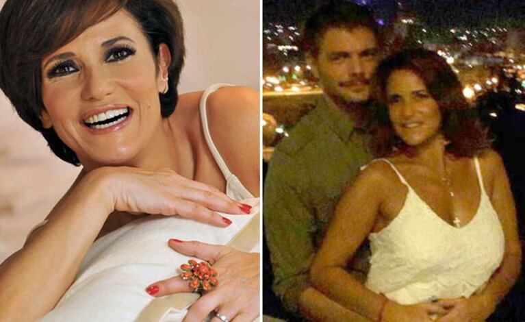 María Fernanda Callejón ¿cerca de la confirmación de su embarazo?: "Estamos muy bien". (Fotos: Web y Twitter)