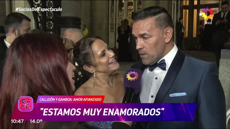 María Fernanda Callejón y Fernando Gamboa hablaron con Socios del Espectáculo.