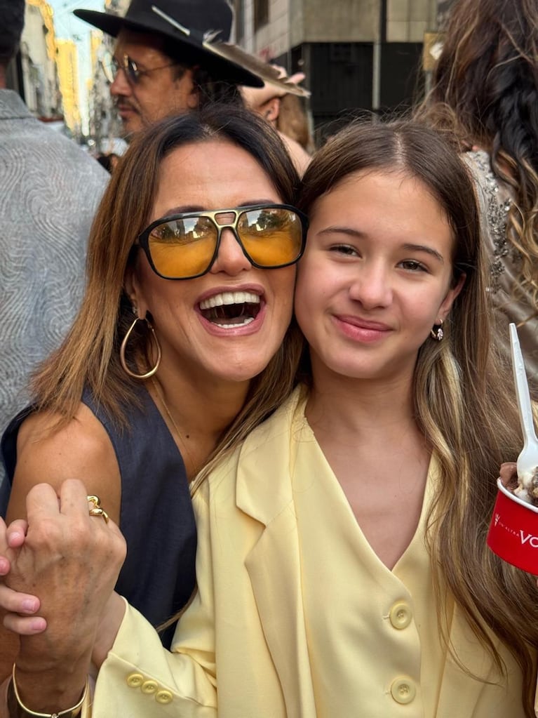 María Fernanda Callejón y su hija, Giovanna (Foto: Instagram @fercallejon)