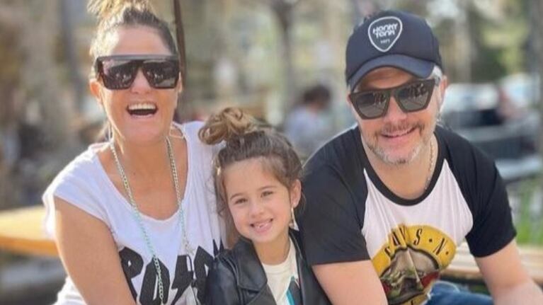 María Fernanda Callejón y su marido, Ricky Diotto, se mostraron juntos y enamorados, tras los rumores de que estaban en crisis: Siempre es por aca