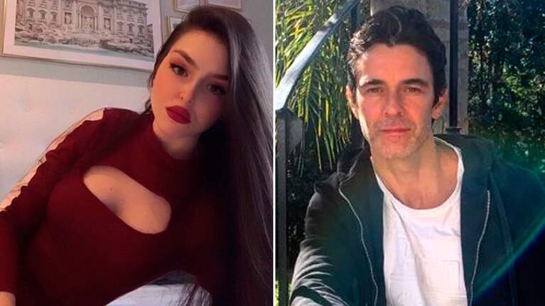 María Fernández y un saludo ¿romántico? para Mariano Martínez: “Gracias por llegar, por quedarte y por estar”