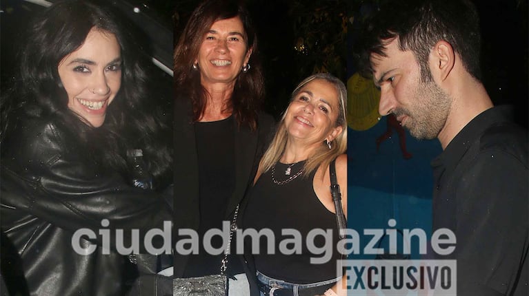 Maria José Riera y Marcela Amado, las madres de Lali Espótiso y Pedro Rosemblat, en el lanzamiento del nuevo álbum de la cantante (Fotos: Movilpress).