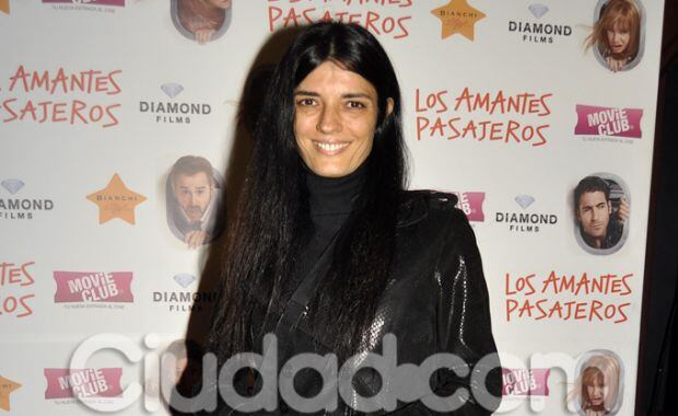 María Socas: de negro y sin make up. (Foto: Jennifer Rubio-Ciudad.com)
