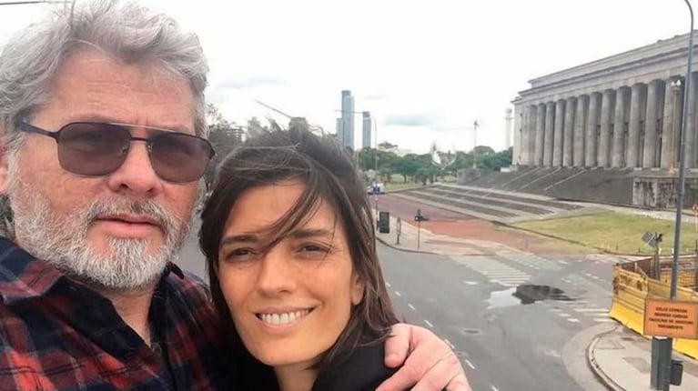 María Socas y Rubén Brenner (Foto: Instagram @mariasocas1)