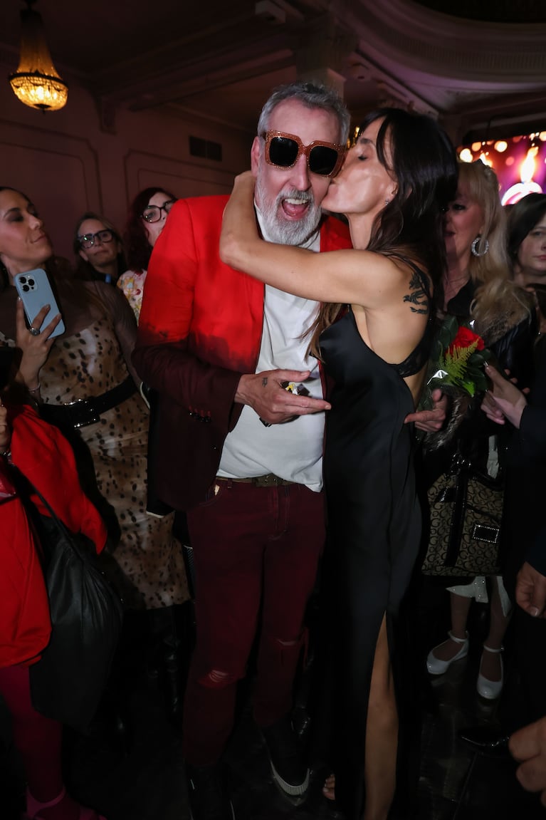 María Susini en el desfile de Benito Fernández por sus 40 años en la moda (Foto: Prensa).