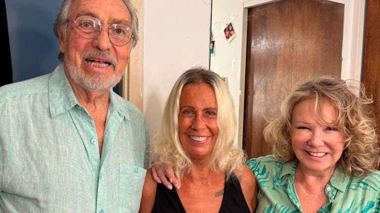 María Valenzuela junto a Luis Brandoni y Solita Silveyra
