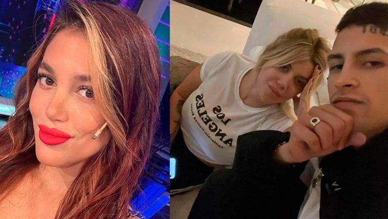 Marian Farjat reveló picantes detalles sobre la primera noche de amor de Wanda Nara con L-Gante.