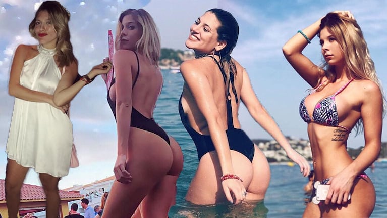 Marian Farjat y Romina Malaspina, dos diosas sueltas en las playas de Barcelona. (Foto: Instagram)