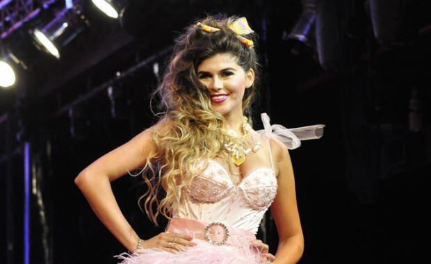 Mariana Antoniale en el desfile de Verónica de la Canal. (Foto: Jennif