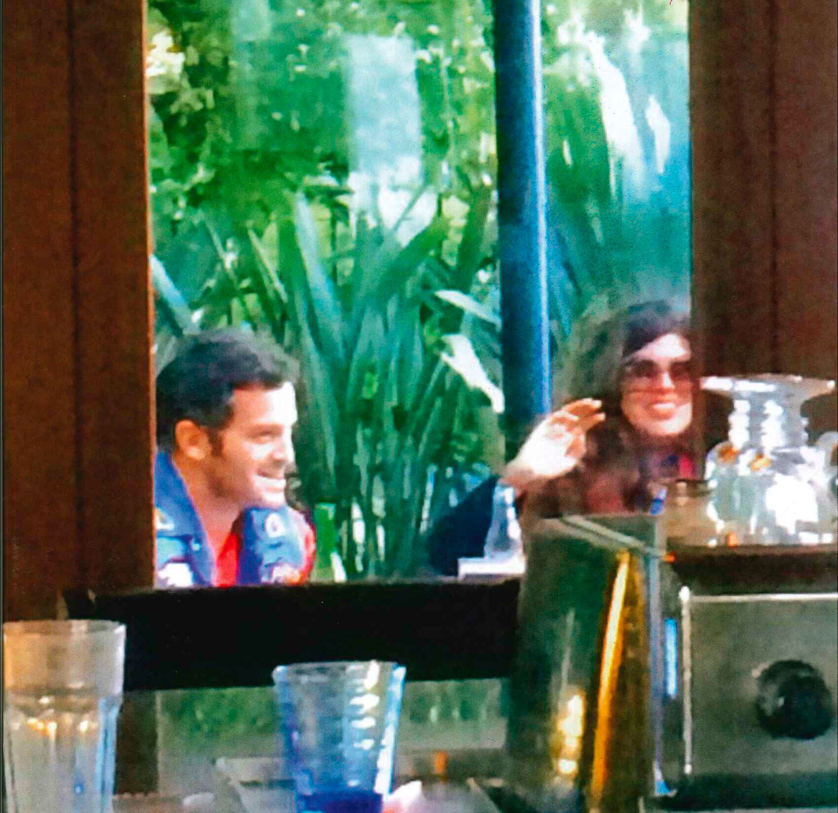 Mariana Antoniale y Oscar Campana, su novio millonario. Foto: Caras
