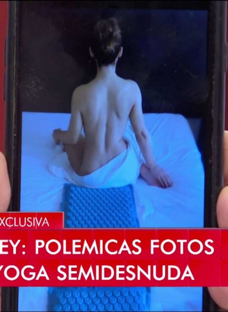 Mariana Brey explicó su foto hot haciendo yoga ¡y Ángel de Brito mostró otra postal desnuda que no publicó!