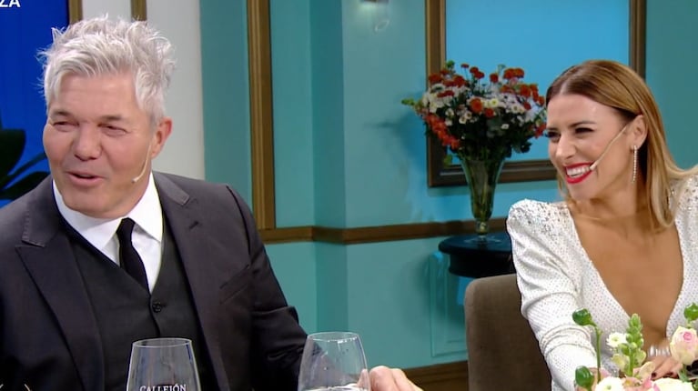 Mariana Brey y Fernando Burlando en la mesa de Mirtha Legrand. (Foto: captura eltrece)