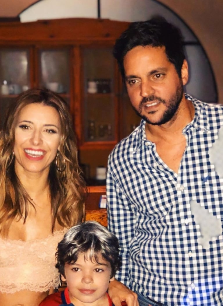 Mariana Brey y su exmarido, juntos en el cumple de su hijo, Luca: "La felicidad de festejar"
