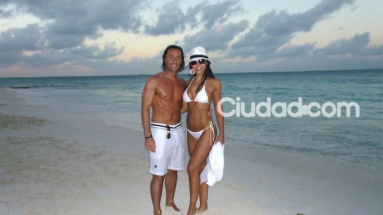 Mariana de Melo junto a su novio en Aruba. (Foto: Ciudad.com)