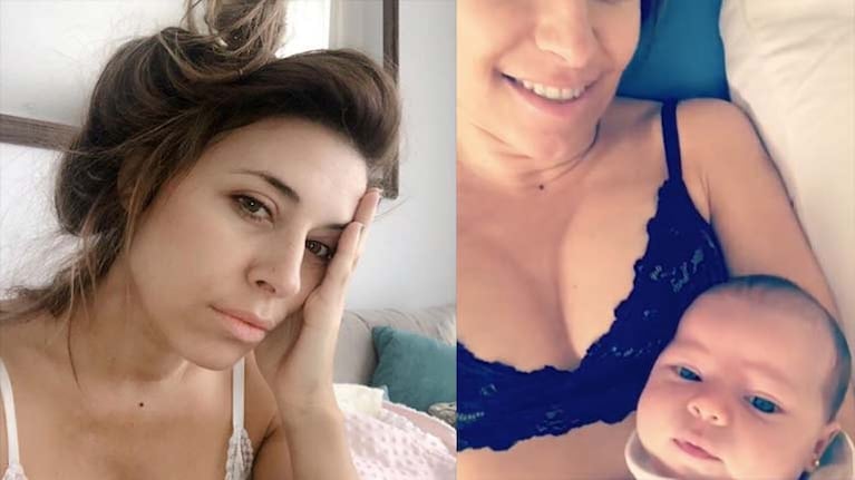 Mariana dio a luz a Juana hace un mes.